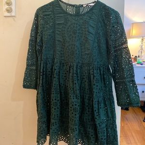 Zara Green jumper / dress